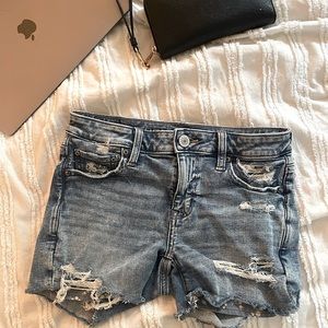 American Eagle next level stretch jean shorts